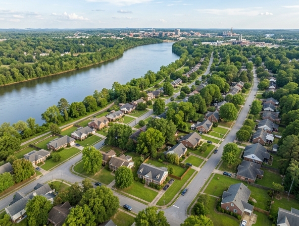 Phenix City Alabama Chattahoochee River community