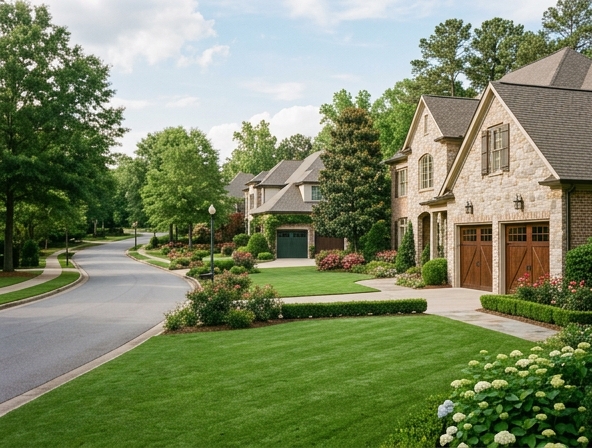 Vestavia Hills Alabama community, ridgeline neighborhoods and Liberty Park