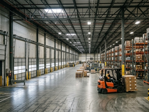 FAME Studios music district commercial garage door service