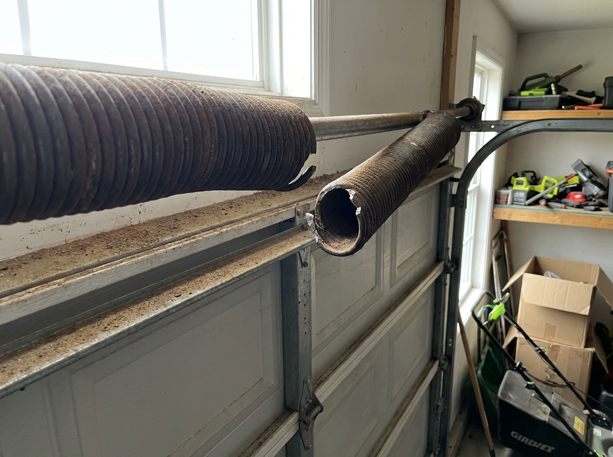 24/7 emergency garage door repair in Millbrook, Alabama